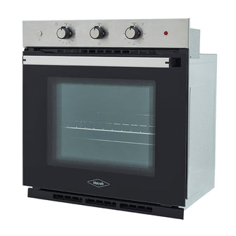 Horno eléctrico Tofu 60 cm Inox con vidrio negro 120V Haceb