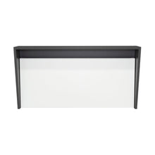 Escritorio Colgante Congo, Plata Oscuro y Blanco, con Espacio Para Artículos de Estudio