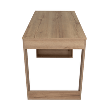 Escritorio Elora, Café Claro, Ideal Para Espacios de Trabajo