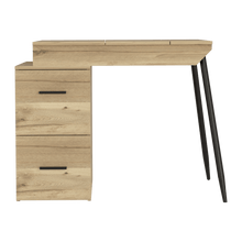 Escritorio Taira, Café Claro, con Dos Cajones Deslizables