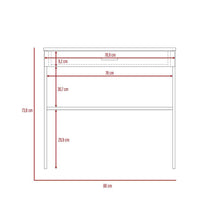 Escritorio 80 Cajón, Wengue