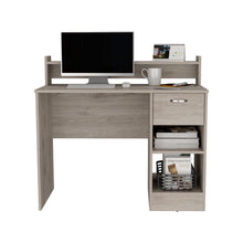 Escritorio Tulk, Humo, con Un Cajón Archivador ZF