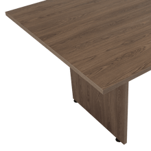 Escritorio Turco, Chocolate y Wengue, Con Amplio Espacio de Trabajo