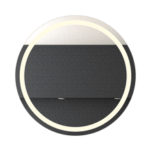 Espejo Circular Malibú, Gris, con Luz Led X2 Unidades