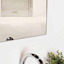 Espejo Rectangular Bolonia, Gris, Diseño Moderno