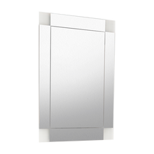 Espejo Rectangular Genova, Capri 75, ensamble a la pared con Diseño en Sandblasting