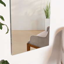 Espejo Rectangular Oporto, Gris, Diseño Moderno