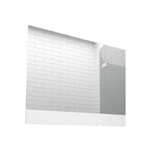Espejo Rectangular Palermo, Gris, con Luz Led y Botón Touch