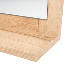 Espejo Rectangular Shaver, Gris, Diseño Moderno