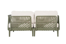 Sala de Exterior Astratto, Verde Olivo