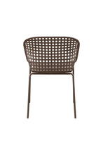 Silla Senit con Brazos, Color Taupe, Con espaldar y diseño Moderno X4