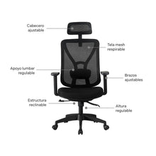 Silla de Oficina Presidente Parma