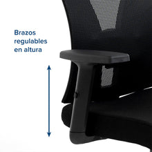 Silla de Oficina Presidente Niza, Negro