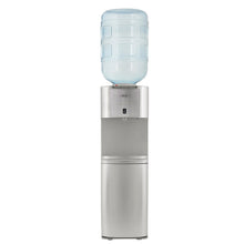 Dispensador De Agua De Piso Con Gabinete, Plateado