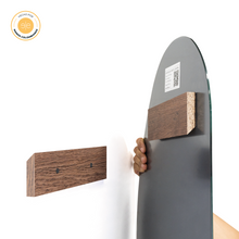 Espejo Circular Salerno, Gris, con Diseño Sandblasting