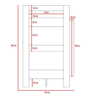 Combo para Habitación Gerona, Incluye Camarote y Mesa de Noche