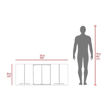 Gabinete Superior Vega, Blanco Duqueza, con amplio espacios espacios para guardar utensilios de cocina