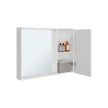 Gabinete De Baño Lagoa, Blanco, Con espacio para guardar objetos de aseo personal ZF