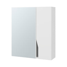 Gabinete de Baño Tuina, Blanco, Con espejo y con espacio para guardar objetos de aseo personales ZF