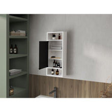 Gabinete de Baño Uros, Blanco Duqueza, con compartimentos para ubicar objetos ZF