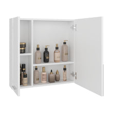 Gabinete de Baño Apolis, Kronos Blanco, Con Puerta Espejo y Dos Entrepaños Para Ubicar Múltiples Objetos  ZF