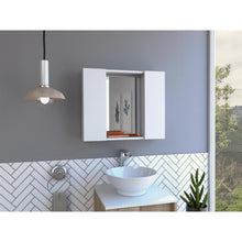 Estantería de Baño Kova, Blanco, con Cuatro Entrepaños ZF