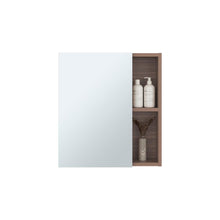 Gabinete de Baño Labell, Avellana, con Puerta Espejo y Entrepaños