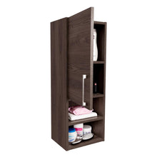 Gabinete de Baño Apolis, Chocolate, con Espacio Para Guardar Objetos de Aseo Personal