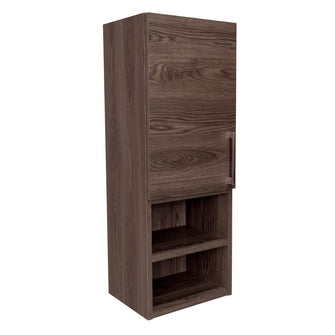 Gabinete de Baño Apolis, Chocolate, con Espacio Para Guardar Objetos de Aseo Personal