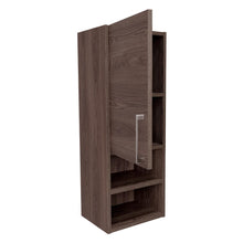 Gabinete de Baño Apolis, Chocolate, con Espacio Para Guardar Objetos de Aseo Personal