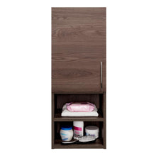 Gabinete de Baño Apolis, Chocolate, con Espacio Para Guardar Objetos de Aseo Personal