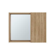 Gabinete de Baño Alessi, Fresno Europeo, con especio para guardar objetos de aseo personal