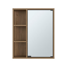Gabinete de Baño Berkel, Fresno Europeo, con Especio para Guardar Objetos de Aseo Personal ZF