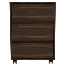 Organizador Kova, Caoba, con Tres Cajones