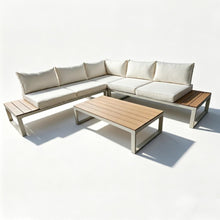 Set de Terraza Amalfi, Beige, con Diseño Inteligente, Minimalista y Funcional