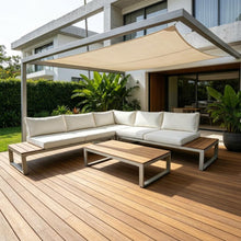 Set de Terraza Amalfi, Beige, con Diseño Inteligente, Minimalista y Funcional