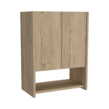 Gabinete de Baño Mauren, Beige, con Dos Puertas y Tres Entrepaños