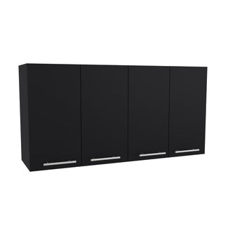 Gabinete Superior Ameralto, Wengue, con espacio para almacenar objetos incluye locero