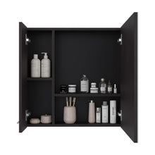 Gabinete de Baño Apolis, Kronos Wengue, Con Puerta Espejo y Dos Entrepaños Para Ubicar Múltiples Objetos ZF