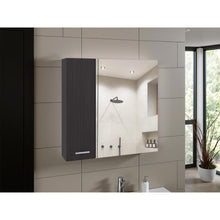 Gabinete de Baño Apolis, Kronos Wengue, Con Puerta Espejo y Dos Entrepaños Para Ubicar Múltiples Objetos ZF