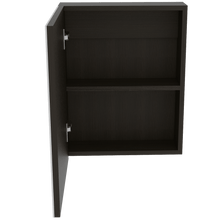 Gabinete de Baño Calix, Wengue, con Un Entrepaño X2