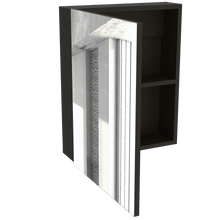 Gabinete de Baño Calix, Wengue, con Un Entrepaño ZF