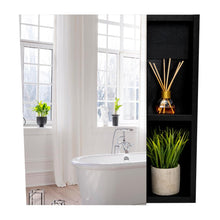 Gabinete de Baño Labell, Wengue, con Puerta Espejo y Entrepaños   X2