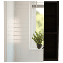 Gabinete de Baño Labell, Wengue, con Puerta Espejo y Entrepaños ZF