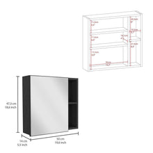 Gabinete De Baño, Omaina, Wengue, con Amplio Espacio Para Guardar Objetos De Aseo ZF X2