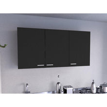 Gabinete Superior Amett, Wengue, con 3 Puertas Abatibles ZF