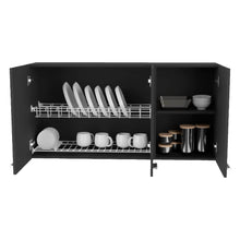 Gabinete Superior Amett, Wengue, con 3 Puertas Abatibles ZF