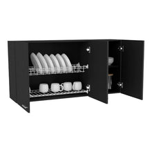 Gabinete Superior Amett, Wengue, con 3 Puertas Abatibles ZF