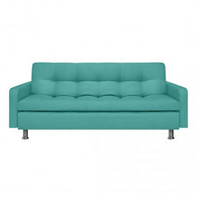 Sofa Cama Sofhie Antifluido, Color Turquesa