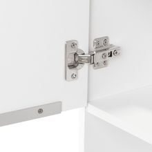 Gabinete de Baño Real, Blanco, con Tres Entrepaños ZF